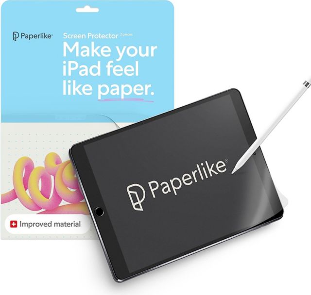 Paperlike 2.1 iPad Screen Protector, iPad 10.2in, Clear - ONLINE ONLY