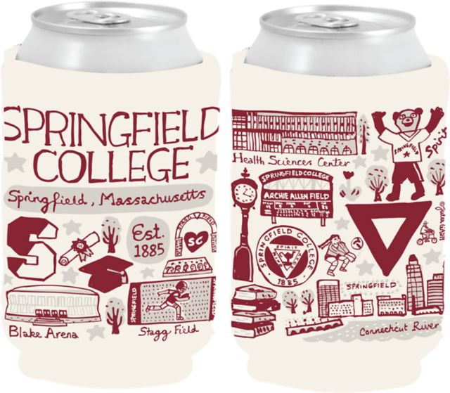 Springfield College Julia Gash Can Coozie