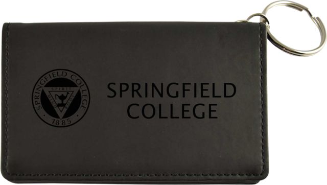Springfield College Leather ID Holder