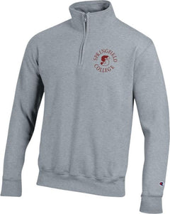 Springfield College 1/4 Zip Powerblend Jacket