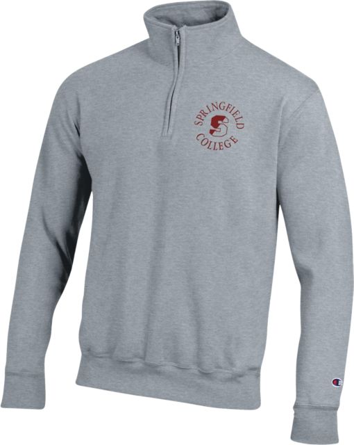 Springfield College 1/4 Zip Powerblend Jacket