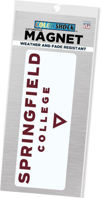 Springfield College 4'' x 4'' Magnet