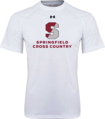 Springfield College Under Armour Tech Tee Cross Country - ONLINE ONLY