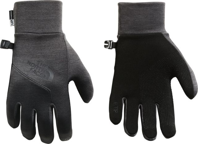 W GLOVE ETIP DK GRY HTR XS